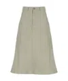 Apc A.p.c. Laurie Skirt In Nude