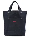 Apc Mini Thais Tote Bag In 蓝色