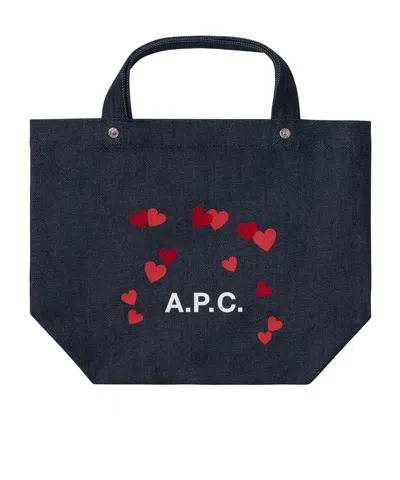 Apc Mini Thais Tote Bag In Black