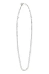 Apc Silver Minimal Necklace In Silver