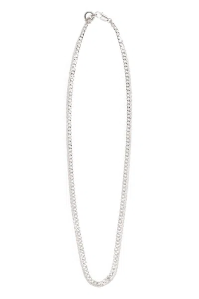 Apc Silver Minimal Necklace