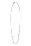 Apc Silver Minimal Necklace In Silver