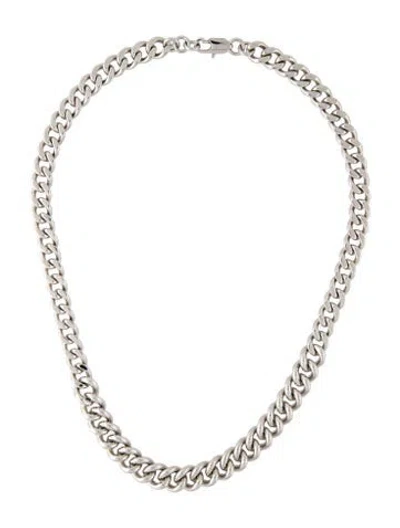 Pre-owned A.p.c. Minimal Maxi Chain Necklace, 20.5" In Multicolor