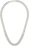 Apc Minimal Maxi Necklace In Silver