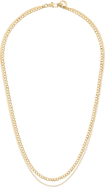 Apc Minimal Necklace In Gold