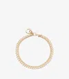 Apc Double-chain Bracelet In Gold