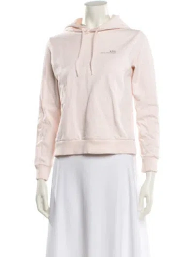 Pre-owned Apc Mock Neck Long Sleeve Sweatshirt In Pink