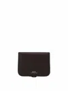 Apc Monnaie Jog Wallet In Brown