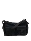 A.p.c. Multi-pocket Shoulder Bag In Black