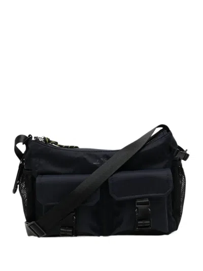 A.p.c. Multi-pocket Shoulder Bag In Black