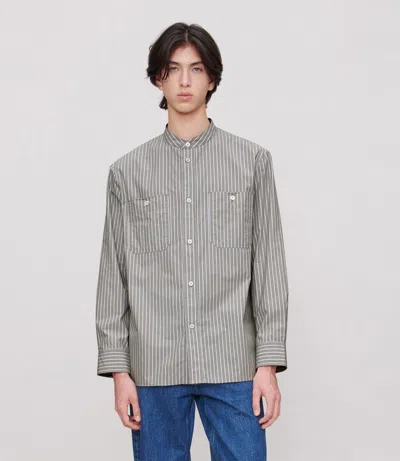 Apc Muted Green In Gray
