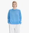 Apc Naomie Sweater Xl Blue In Blue