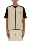 Apc A.p.c. Nate Vest In Neutrals
