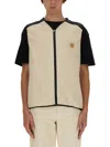 Apc A.p.c. Nate Vest In Powder