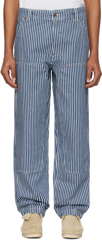 APC NAVY & OFF-WHITE GUSTAV JEANS
