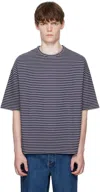 Apc Navy Bahia T-shirt In Blue