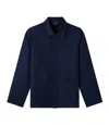 Apc Linen Blend Single-breasted Blazer