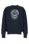A.p.c. Blue Printed Sweatshirt In Multi
