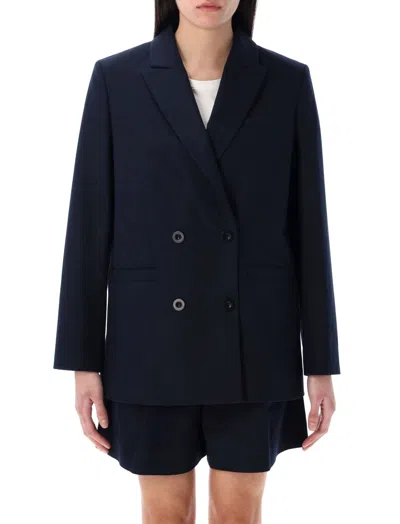 Apc Navy Blue Lucy Blazer