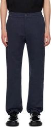 Apc Navy Chuck Trousers In Iak Dark Navy