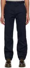 Apc Navy Constant Trousers In Iak Dark Navy