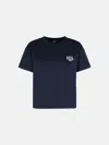 Apc Navy Cotton T-shirt