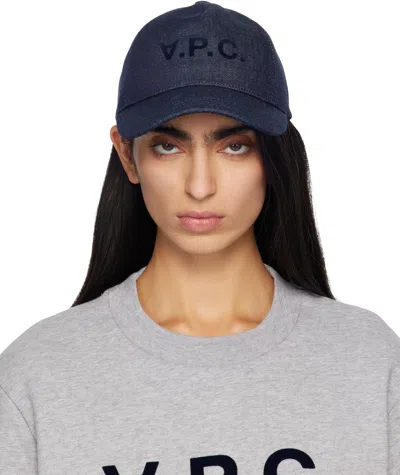Apc Navy Eden 'vpc' Cap In Purple