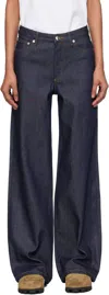 A.p.c. New Sailor Straight-leg Jeans In Blue