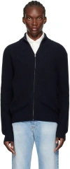 Apc Navy Heath Sweater In Iak Dark Navy