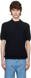 Apc Navy Jay Polo In Iak Dark Navy