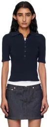 Apc Navy Joelle Polo In Blue