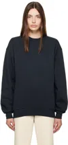 Apc Navy Jw Anderson Edition Crewneck Sweater In Iak Dark Navy
