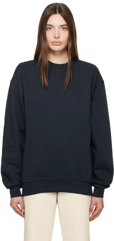 Apc Navy Jw Anderson Edition Crewneck Sweater In Iak Dark Navy