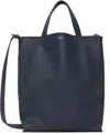 Apc Navy Maiko Medium Shopping Tote In Iak Dark Navy
