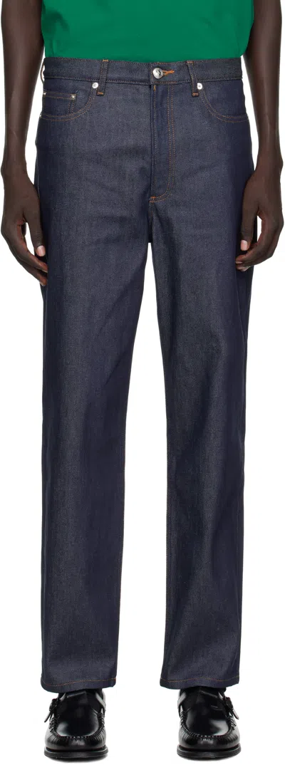 APC NAVY MARTIN JEANS