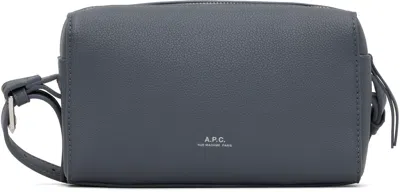 Apc Navy Nino Camera Bag In Iak Dark Navy