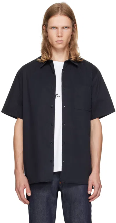Apc Navy Ralph Shirt In Iak Dark Navy