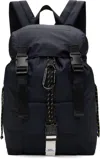 Apc Navy Trek Backpack In Iak Dark Navy