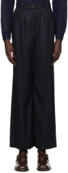 Apc Navy Tressie Trousers In Pia Htr Marine