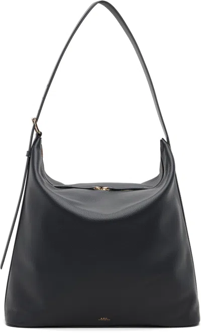 Apc Navy Vera Maxi Bag In Blue