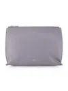 A.p.c. 네이지 클루 그레인 레더 트래블 백 In Gray