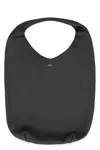 Apc Le Neige Hand Bag In Black Leather