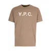 Apc A.p.c. T-shirts In Brown