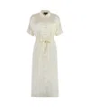 Apc A.p.c. New Drew Shirtdress In White
