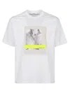 Apc New Haven T-shirt In Dam Jaune Fluo