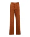 Apc New Sailor Corduroy Trousers In Brown