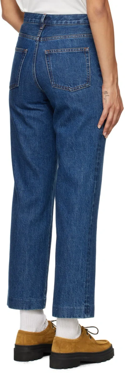 A.p.c. New Sailor Jeans In Blue
