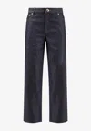 Apc New Sailor Straight-leg Jeans In Black