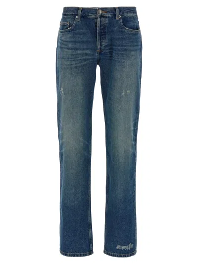 Apc New Standard Jeans In Blue