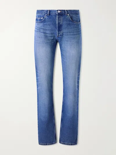 A.p.c. New Standard Straight-leg Jeans In Blue